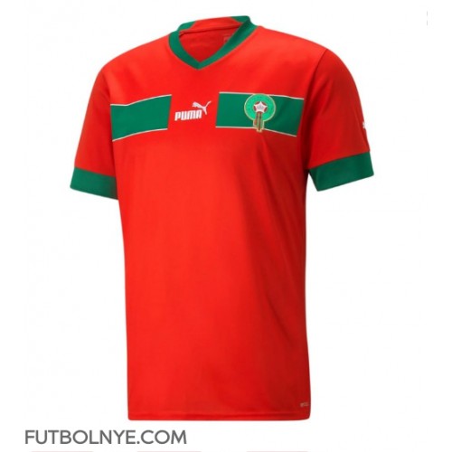 Camiseta Marruecos Primera Equipación Mundial 2022 manga corta